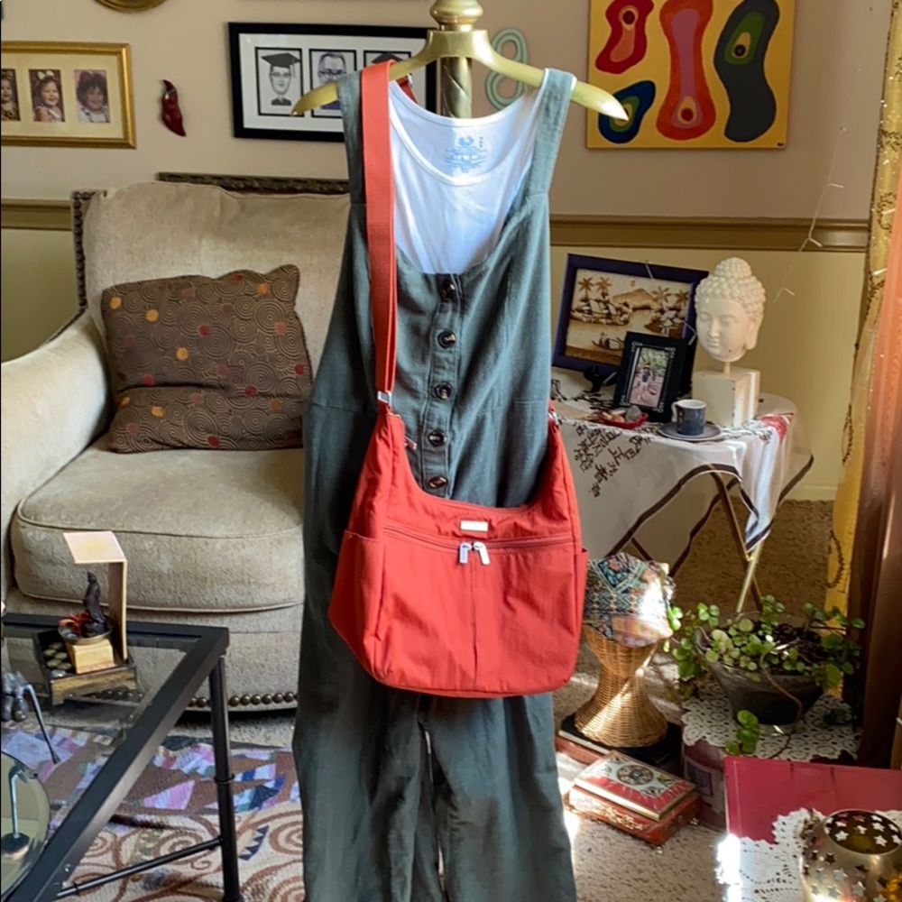 Orange bagalinni purse